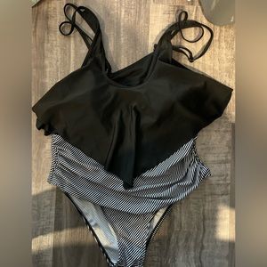 Two piece bathing suit